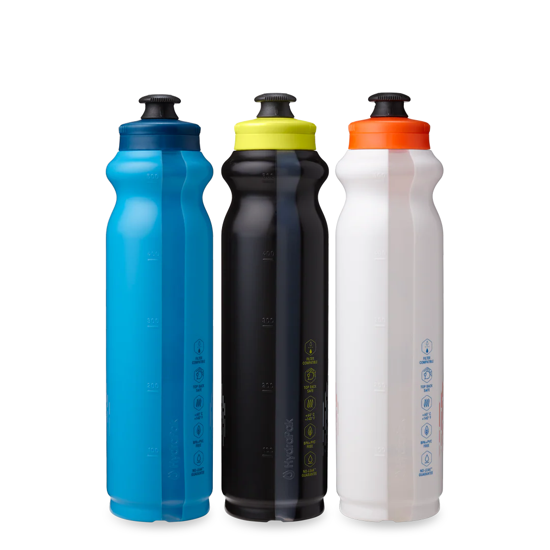 HydraPak Tempo Bottle - 18 oz / 525 ml (3-Pack)