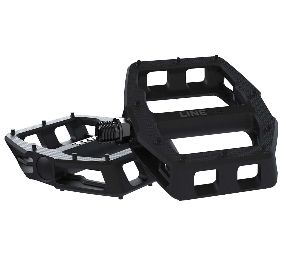 Line Comp Flat Pedal Set - Matte Black