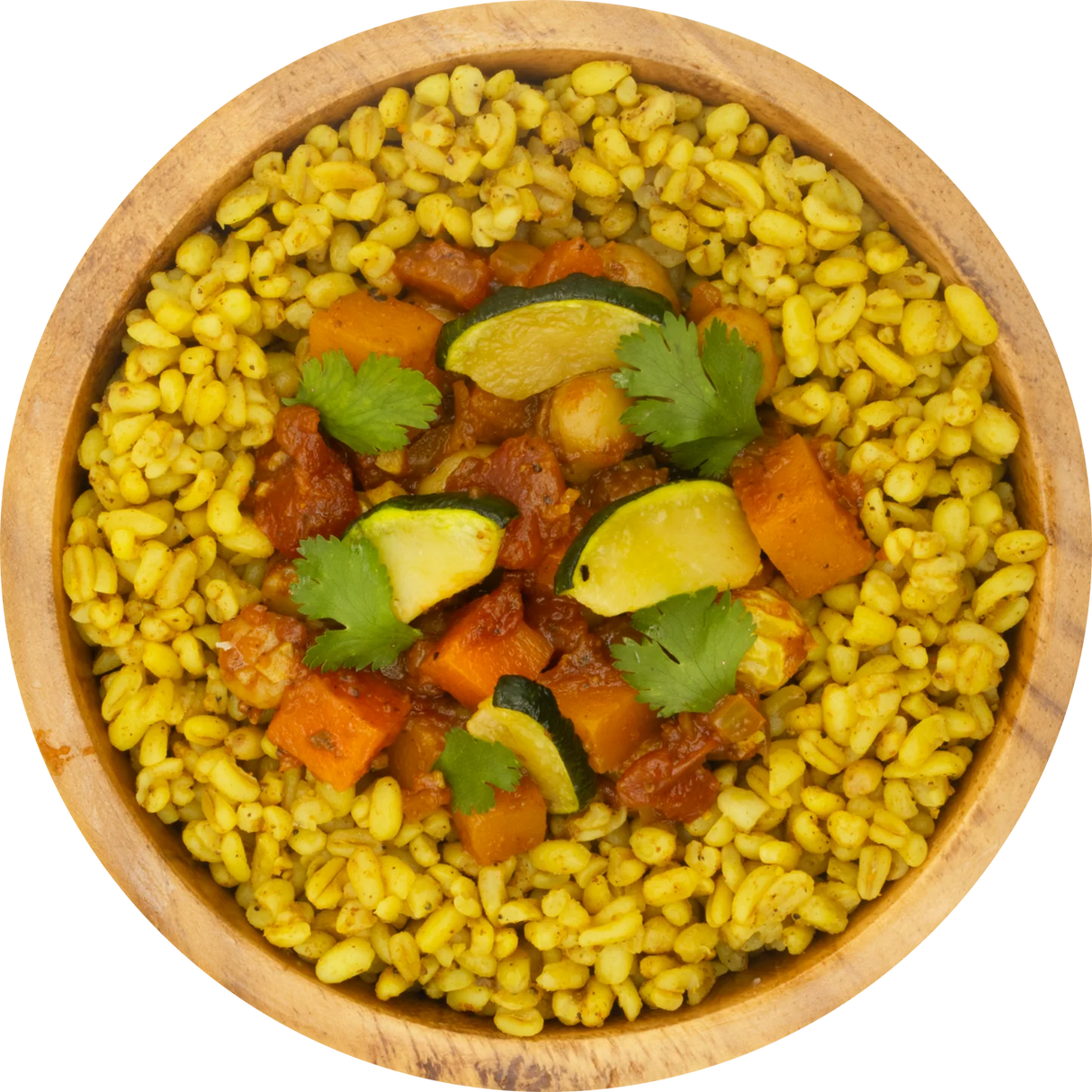 Vegetable Tagine with Bulgur Wheat