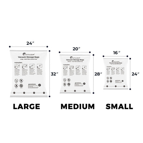 Flextail Vacuum Storage Bags by Flextail Travel Space Saver Set