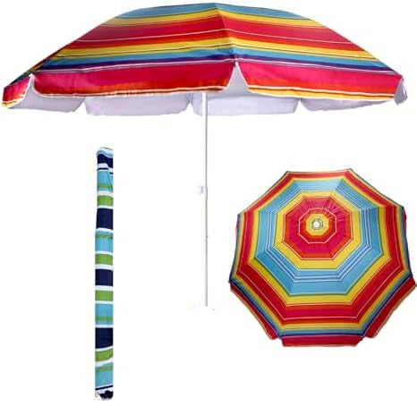 UV Beach Umbrella Large - 2.4m