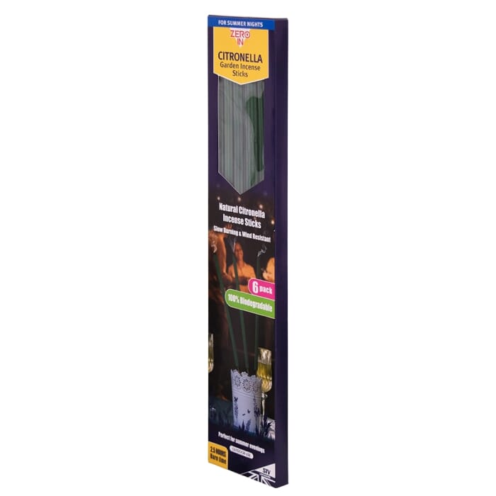 Citronella Garden Incense Stick - 6-Pack