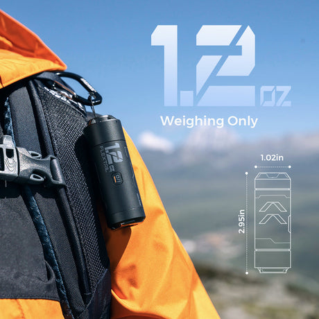 Flextail Zero Pump — airflow/pressure spec highlight for rapid inflation.