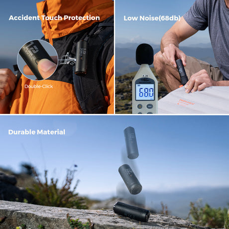 Flextail Zero Pump Air Mattress Inflator for Travel