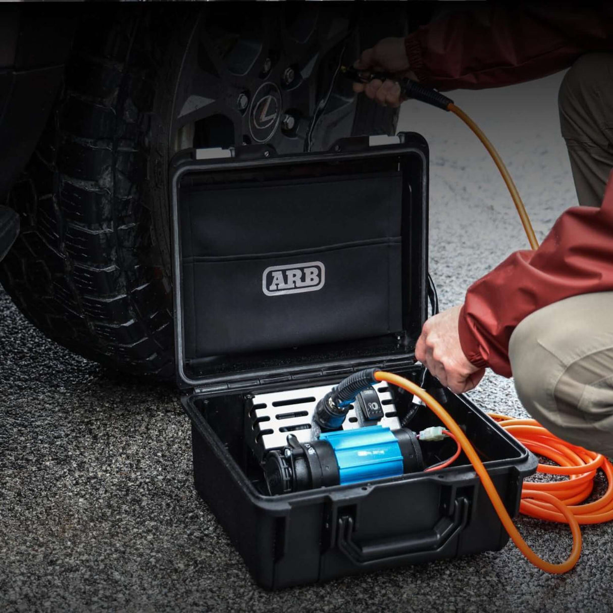 ARB Portable Single Motor Onboard 12V Air Compressor