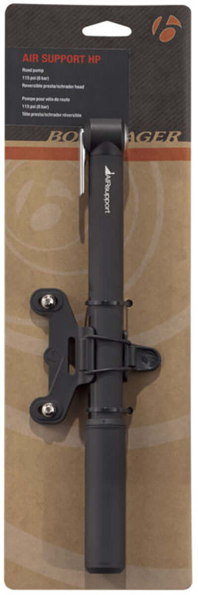 Air Support HP S Road Pump - Black/Silver