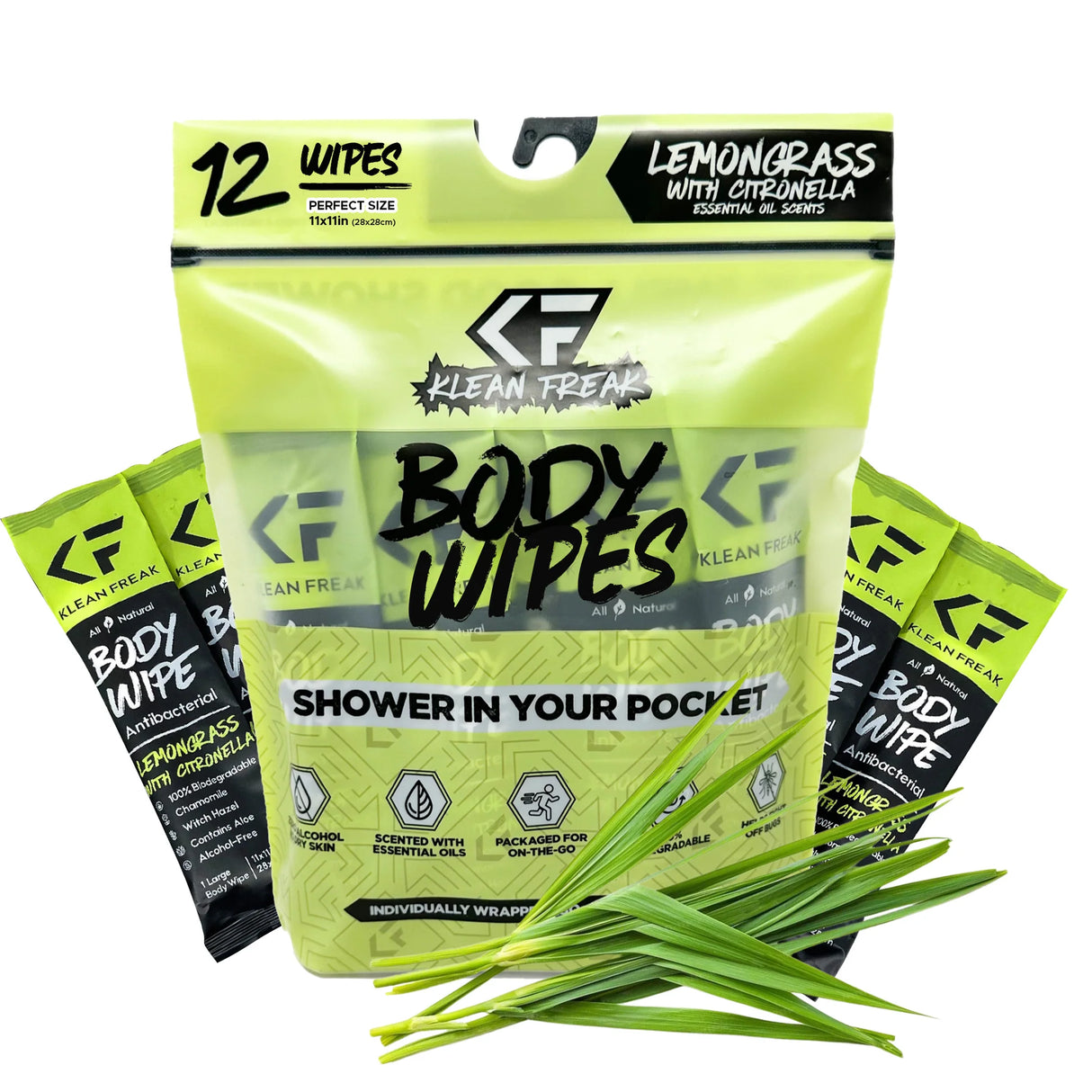 Body Wipes - 12 Pack