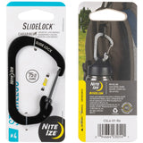 Nite Ize SlideLock Carabiner Stainless Steel Secure Clip