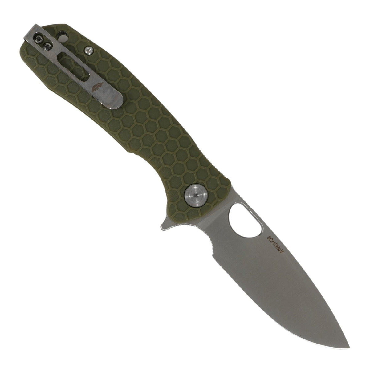 Large Drop Point Knife - 8Cr13MoV Steel