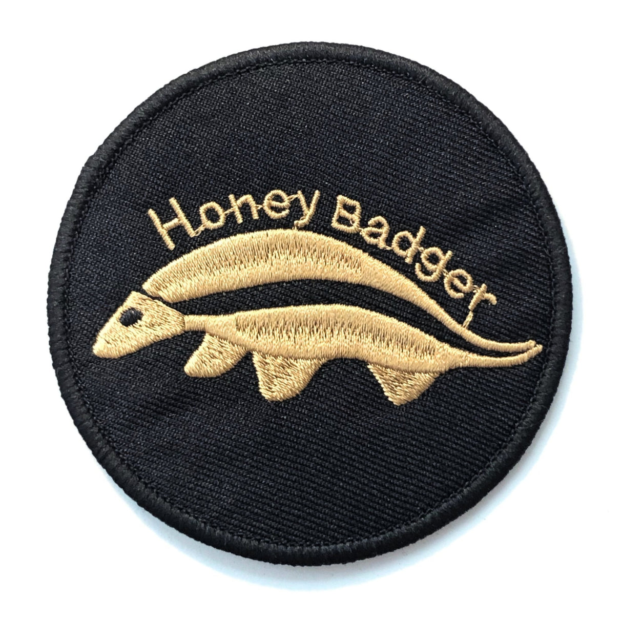 Embroidered Patch 3 1/4" Round with Velcro Hook Backing