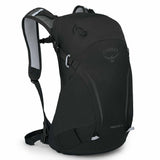 Osprey Hikelite 18-liter backpack with AirSpeed ventilation, sleek design, and minimalist style for hiking.