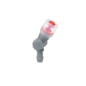 Osprey Hydraulics Bite Valve Replacement with smooth on-off feature, fits 0.25 in hose, compact for easy one-handed operation.