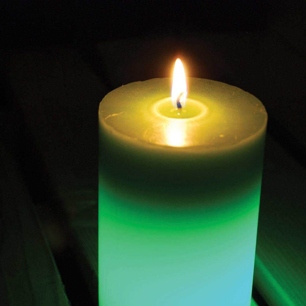 Citronella Colour-Change Pillar Candle