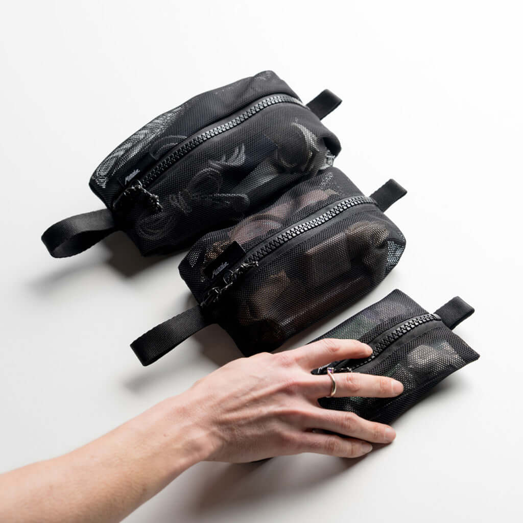 Mesh Organiser Bag Set - 3-Pack