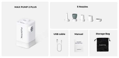 Flextail Max Pump 2 Plus Mini Inflator Lightweight Air Pump