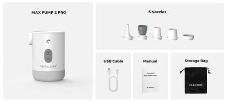 Flextail Max Pump 2 Pro Compact Electric Camping Inflator