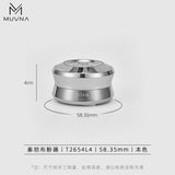 Muvna Titan Distributor - 58mm adjustable coffee leveler for consistent extractions and uniform puck.