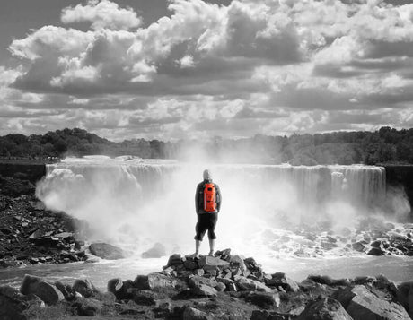 Overboard Pro-Vis Waterproof Backpack 30L Reflective Bag