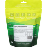 Back Country Cuisine Chocolate Brownie Pudding dessert package front view.