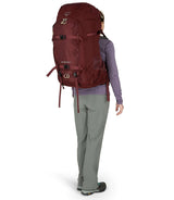 Fairview Trek 70 - Women backpack on a hiker, designed for comfort and adventure, by Osprey.