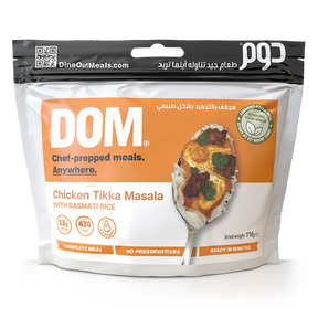 Dine Out Meals Chicken Tikka Masala with Rice Meal Pack