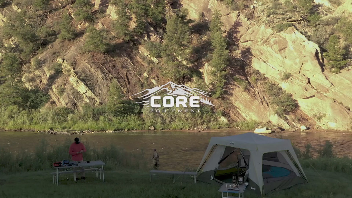 Core Equipment 8 Person Instant Cabin Performance Tent - 13' x 9'