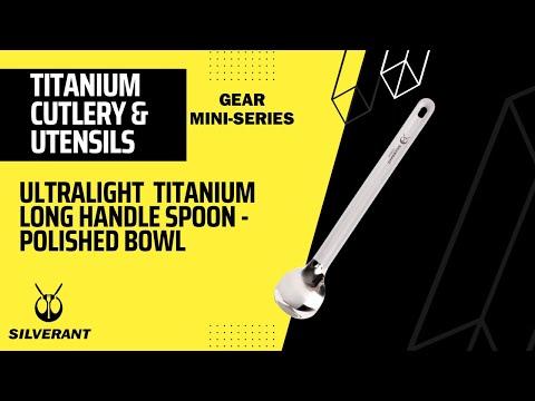 Long Handle Titanium Spoon