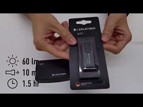 Ledlenser Flashlight K4R Rechargeable Keychain Light