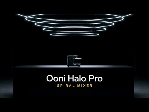 Ooni Halo Pro Spiral Mixer Pizza Dough Machine