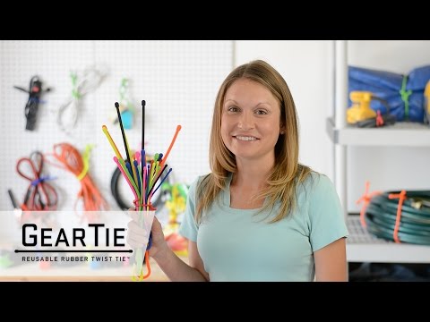 Gear Tie Original Reusable Rubber Twist Tie