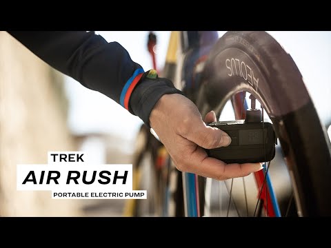 Trek Air Rush Electric Pump - Compact Digital Tire Inflator