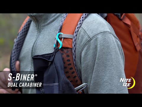 Nite Ize S-Biner Stainless Steel Dual Carabiner Heavy Duty