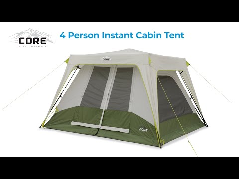 4 Person Instant Cabin Performance Tent - 8' x 7'