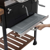 Royal Gourmet 24-Inch Charcoal Grill and BBQ Smoker