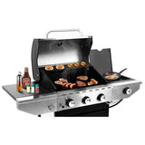 Royal Gourmet Gas Barbecue Grill 3 Burners and Side Burner - Outdoor BBQ