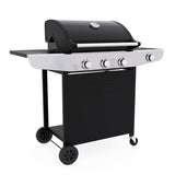Royal Gourmet Gas Barbecue Grill 3 Burners and Side Burner - Outdoor BBQ