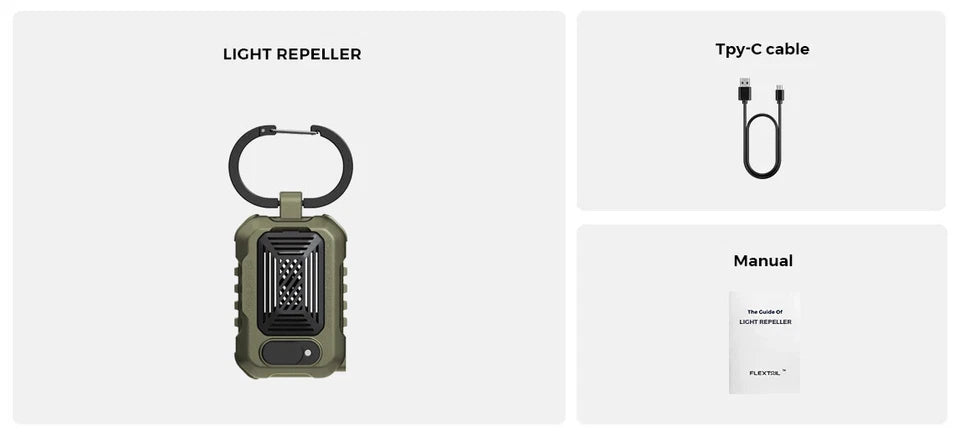 Flextail Light Repeller Without Mats Portable Bug Control