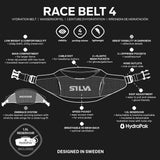 Silva Race Belt 4L with Resevoir
