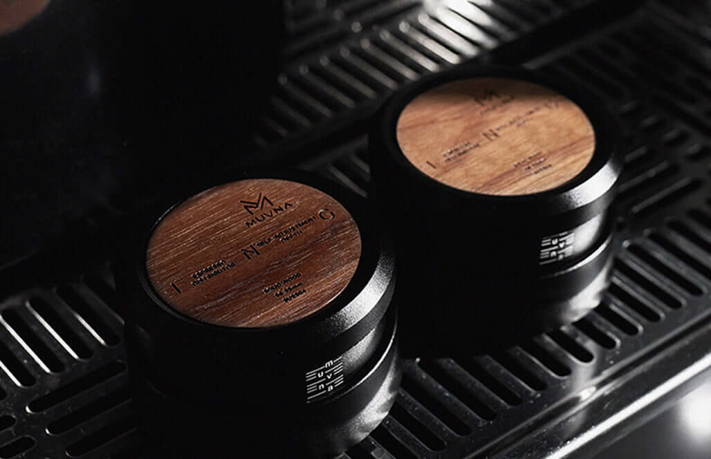 Solid Wood Gravity Tamper - 58mm - Black