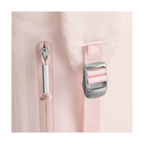 Stanley All Day Madeleine Midi Cooler Backpack 14L back and straps - Rose Quartz Color