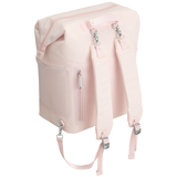 Stanley All Day Madeleine Midi Cooler Backpack 14L angled front - Rose Quartz Color