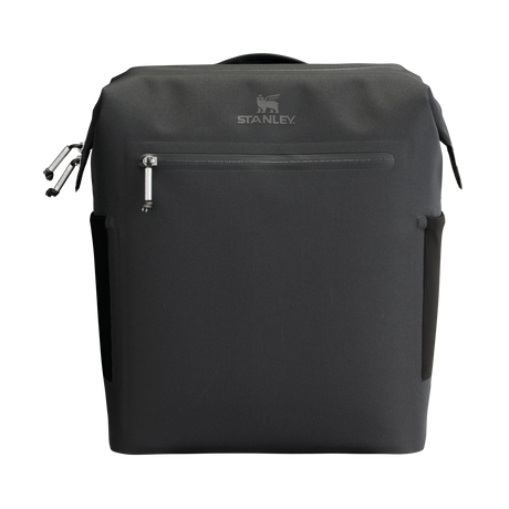 Stanley All Day Madeleine Midi Cooler Backpack 14L front view - Black Color