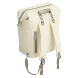 Stanley All Day Madeleine Midi Cooler Backpack 14L angled front - Cream Color