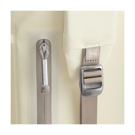Stanley All Day Madeleine Midi Cooler Backpack 14L back and straps - Cream Color