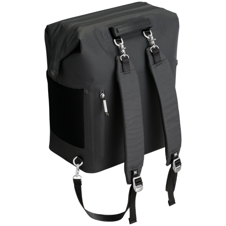 Stanley All Day Madeleine Midi Cooler Backpack 14L angled front - Black Color