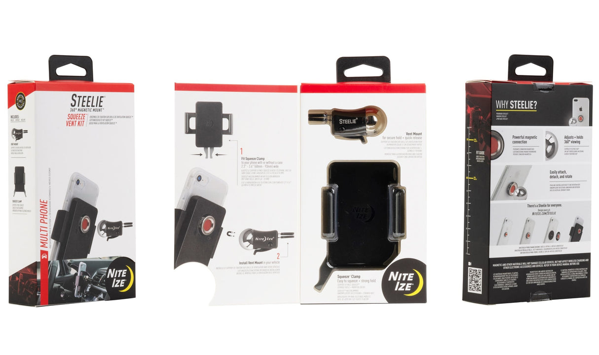 Steelie Squeeze Vent Kit