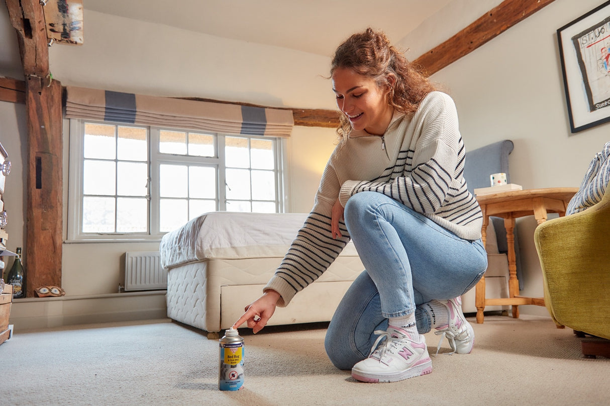 Bed Bug & Dust Mite Killer Bomb - One-Shot Aerosol