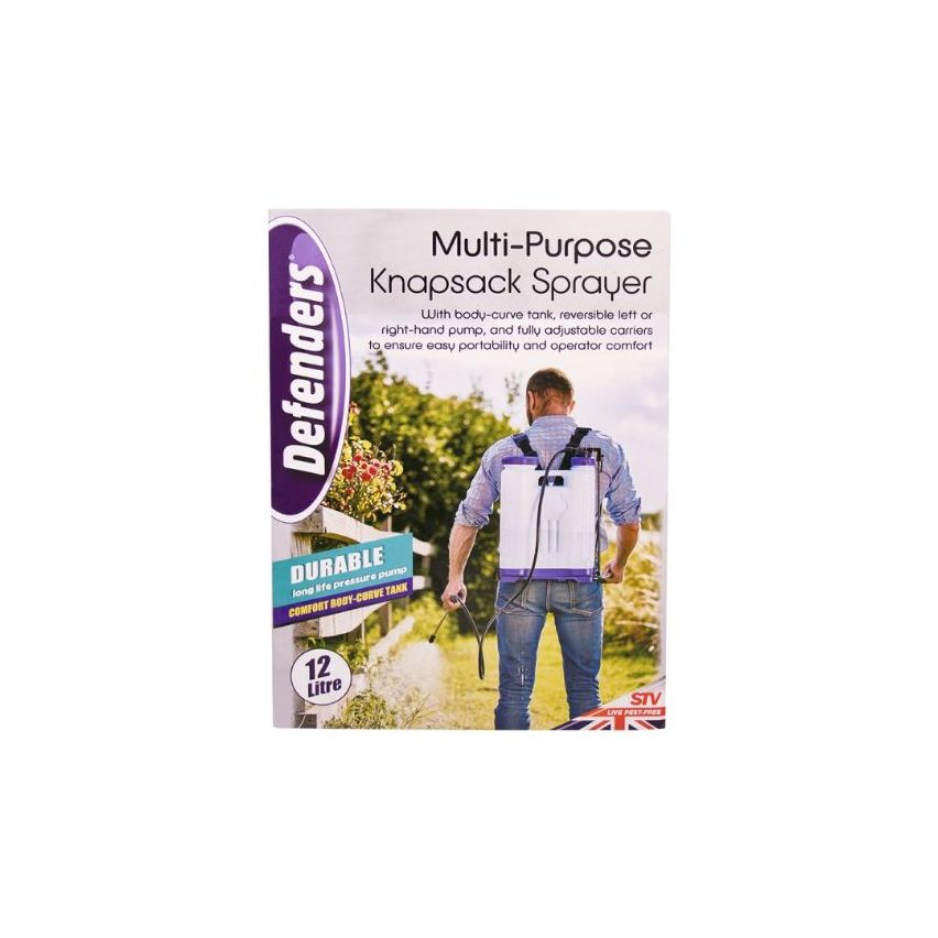 Multi-Purpose Knapsack Pressure Sprayer - 12L