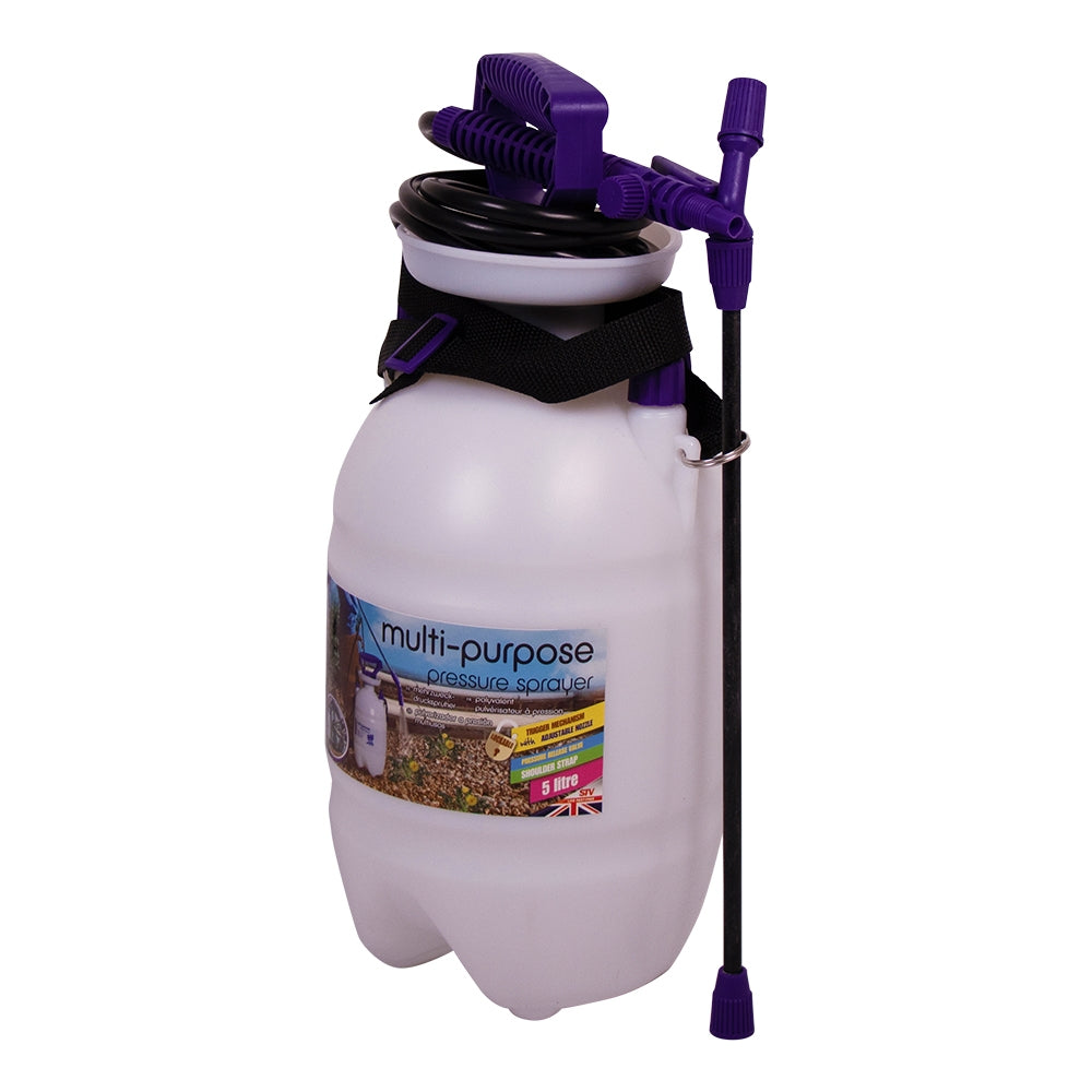 Multi-Purpose Knapsack Pressure Sprayer - 12L