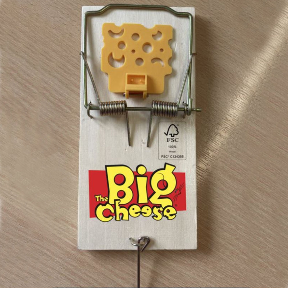 Cheese Pedal FSC Mouse Trap - Twinpack